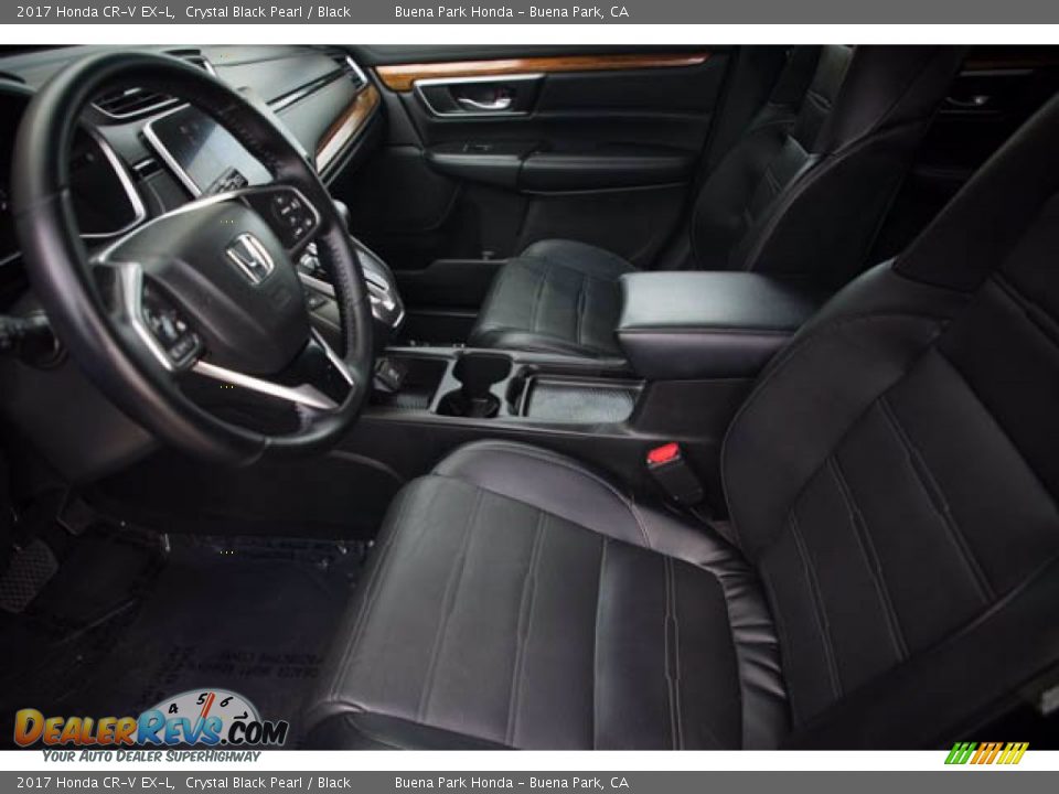 2017 Honda CR-V EX-L Crystal Black Pearl / Black Photo #3