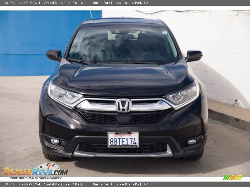 2017 Honda CR-V EX-L Crystal Black Pearl / Black Photo #7