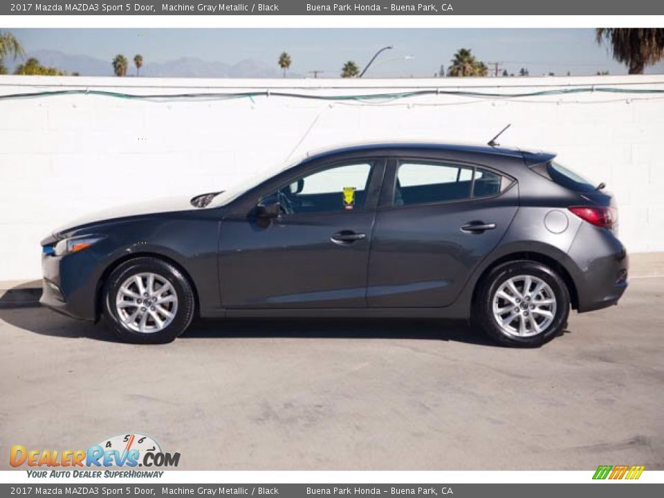 Machine Gray Metallic 2017 Mazda MAZDA3 Sport 5 Door Photo #8