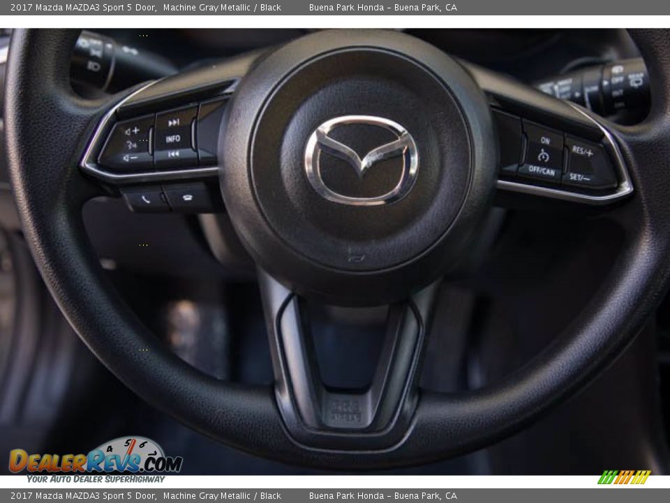 2017 Mazda MAZDA3 Sport 5 Door Steering Wheel Photo #13