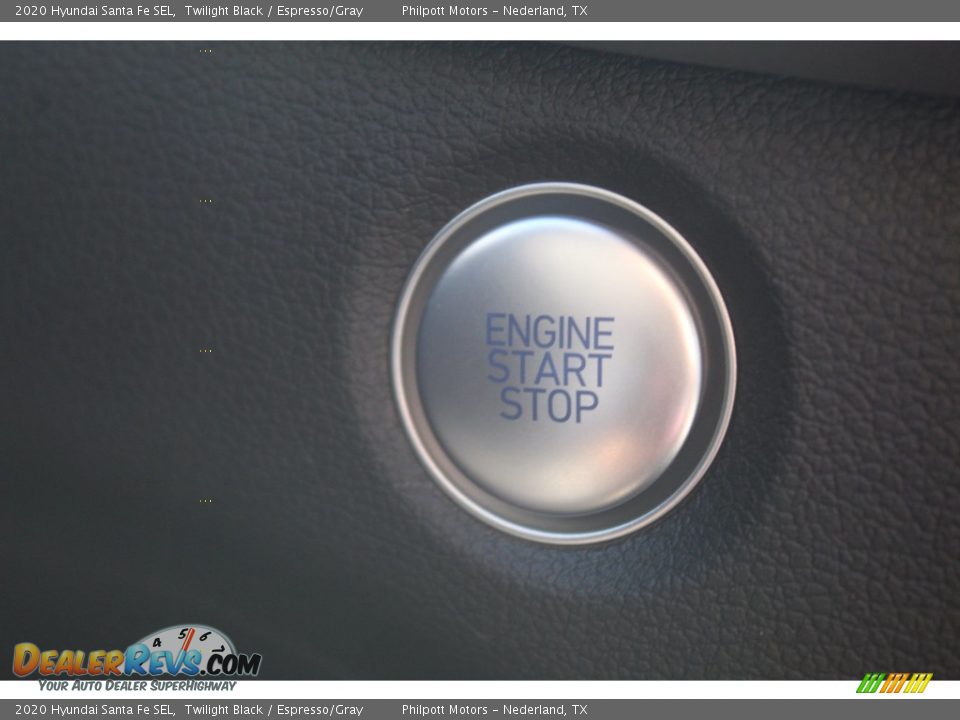 2020 Hyundai Santa Fe SEL Twilight Black / Espresso/Gray Photo #17