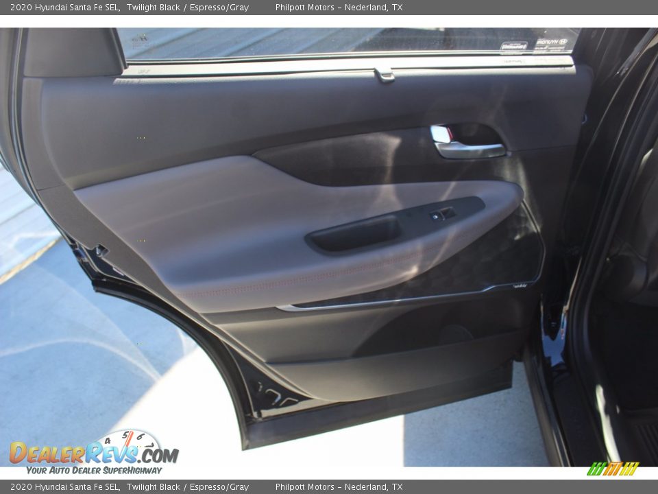 2020 Hyundai Santa Fe SEL Twilight Black / Espresso/Gray Photo #19