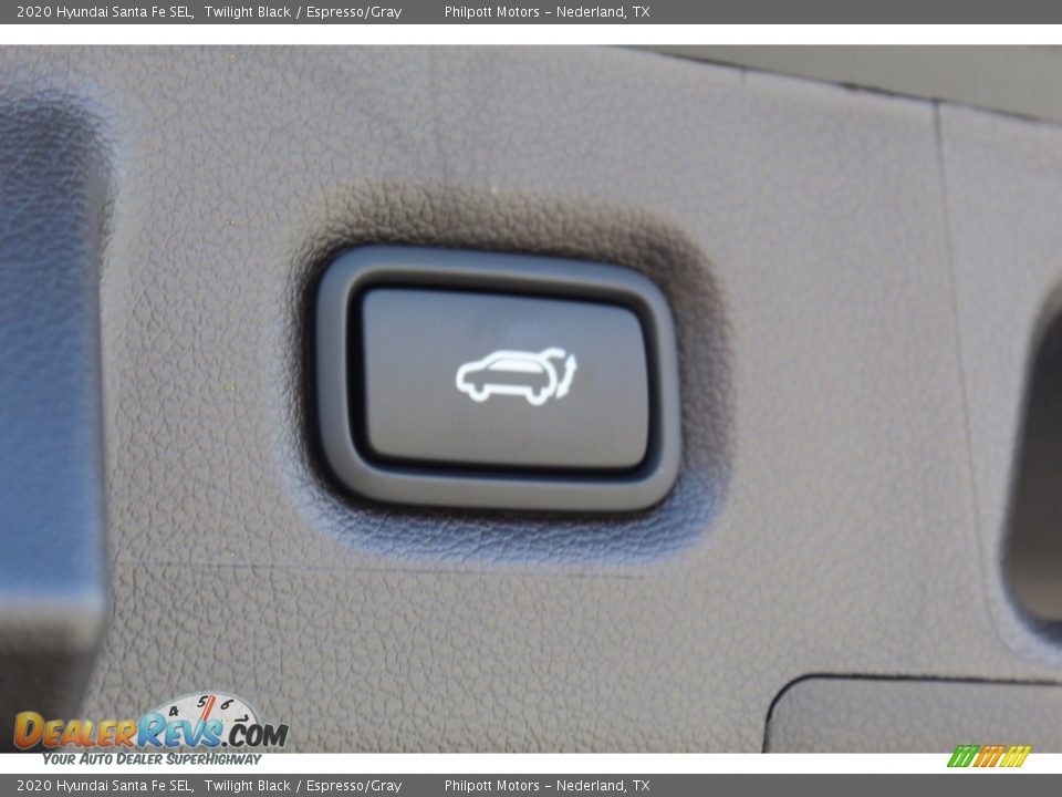 2020 Hyundai Santa Fe SEL Twilight Black / Espresso/Gray Photo #24
