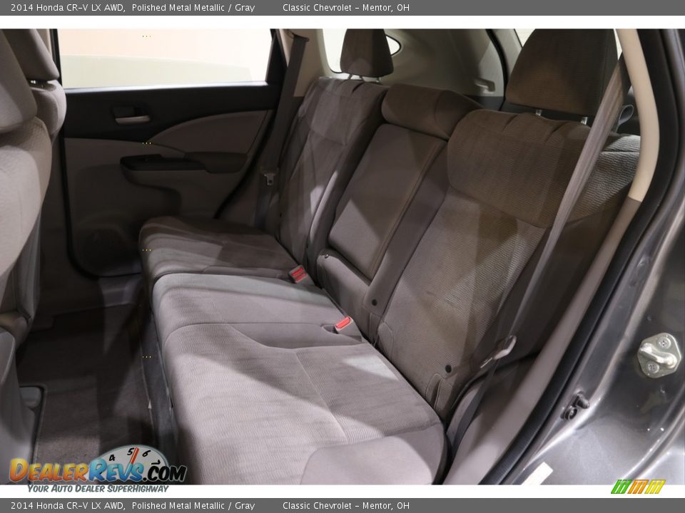 2014 Honda CR-V LX AWD Polished Metal Metallic / Gray Photo #20