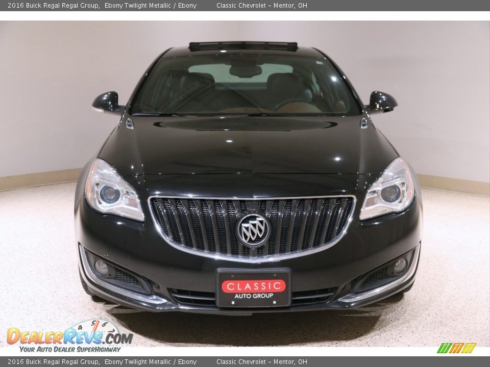 2016 Buick Regal Regal Group Ebony Twilight Metallic / Ebony Photo #2