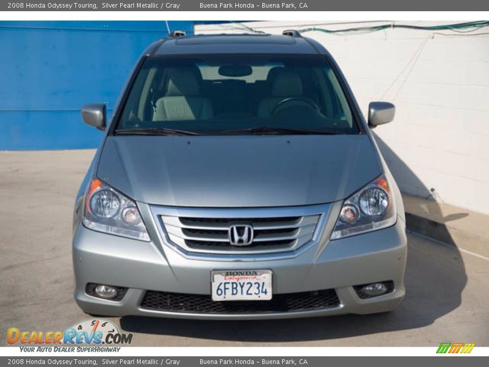 2008 Honda Odyssey Touring Silver Pearl Metallic / Gray Photo #7