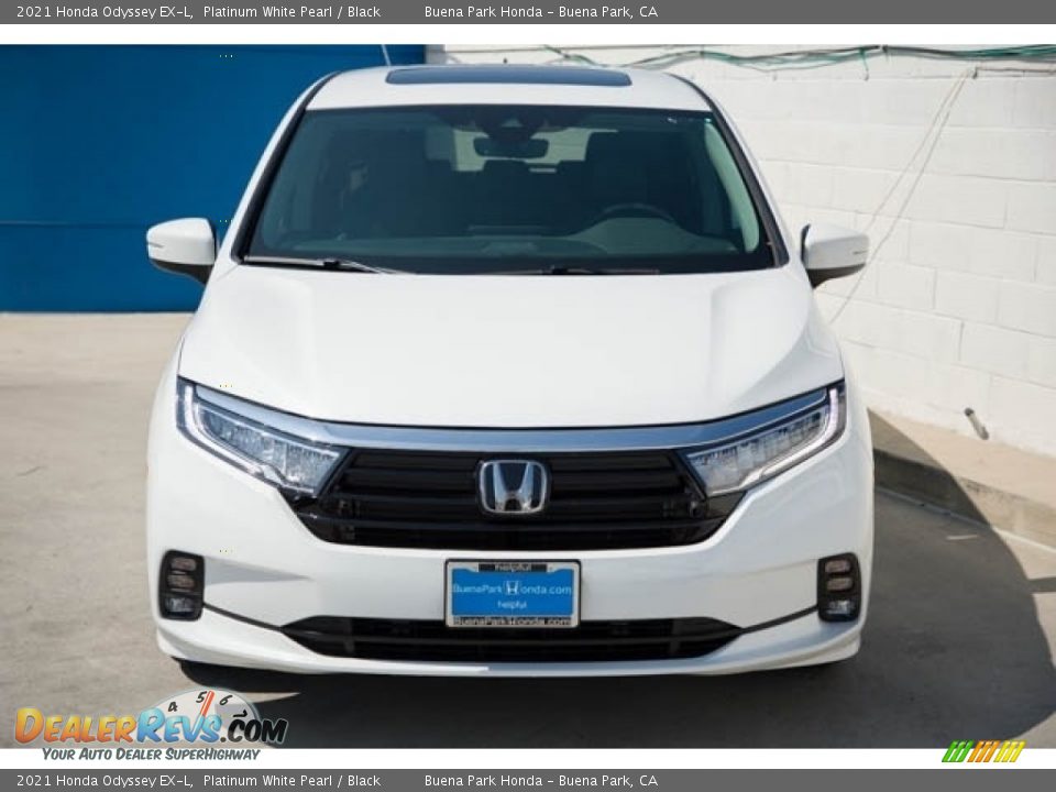 2021 Honda Odyssey EX-L Platinum White Pearl / Black Photo #3