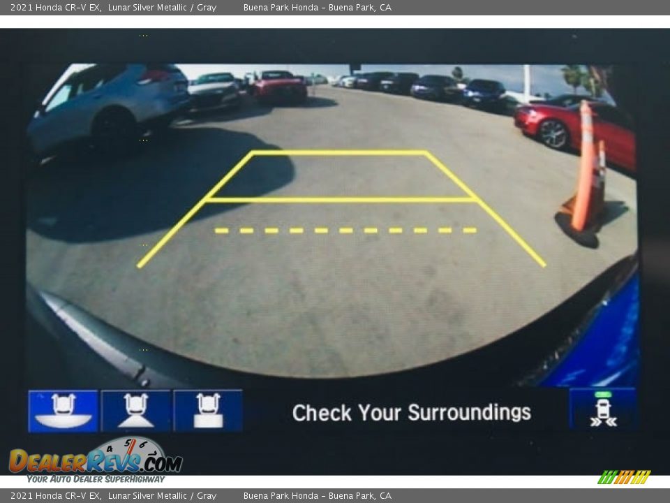 2021 Honda CR-V EX Lunar Silver Metallic / Gray Photo #13
