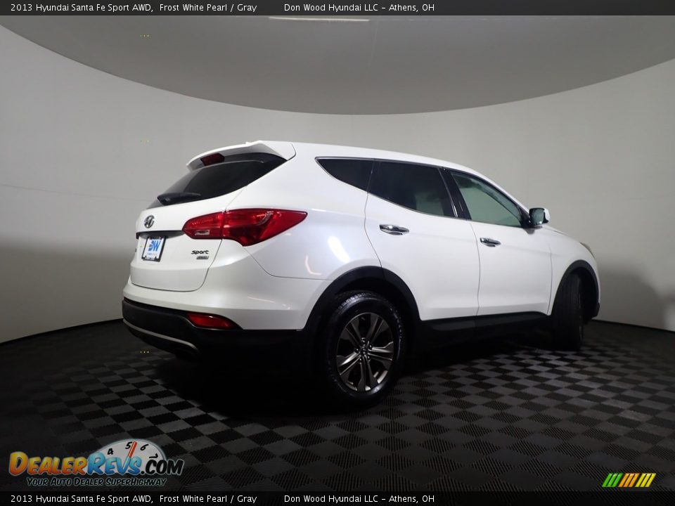 2013 Hyundai Santa Fe Sport AWD Frost White Pearl / Gray Photo #15