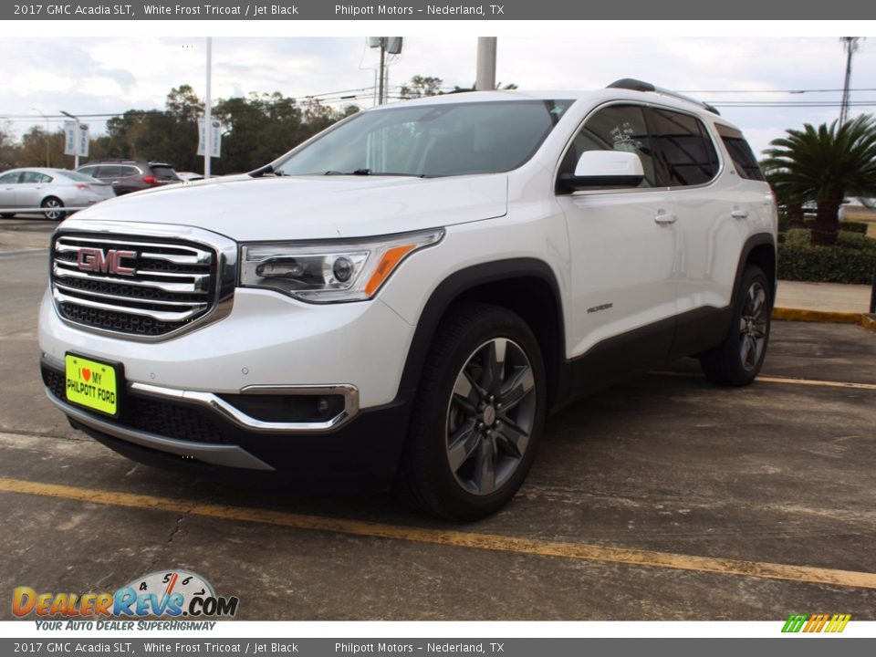 2017 GMC Acadia SLT White Frost Tricoat / Jet Black Photo #3