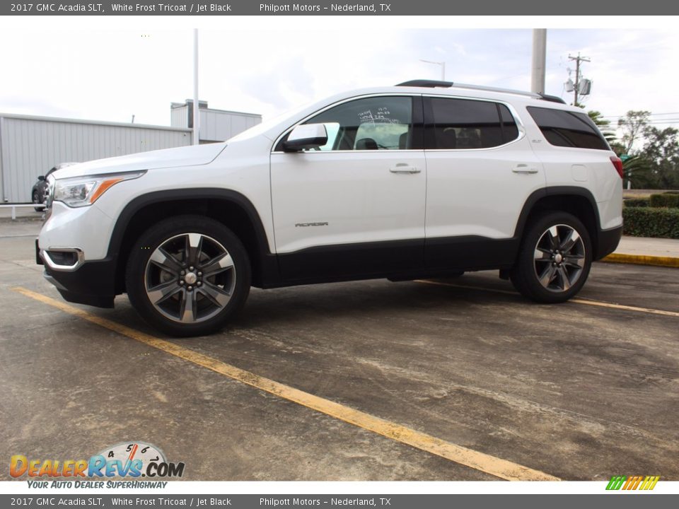 2017 GMC Acadia SLT White Frost Tricoat / Jet Black Photo #4