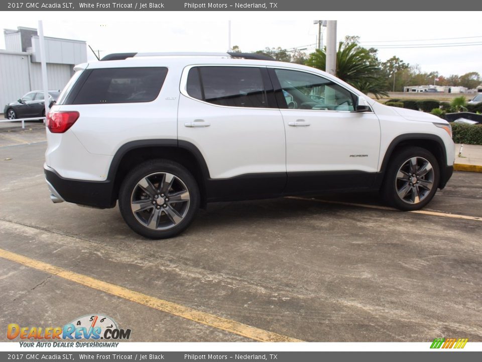 2017 GMC Acadia SLT White Frost Tricoat / Jet Black Photo #9