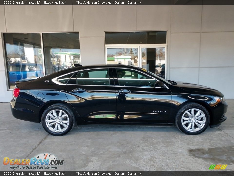 2020 Chevrolet Impala LT Black / Jet Black Photo #3