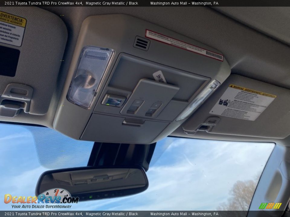 2021 Toyota Tundra TRD Pro CrewMax 4x4 Magnetic Gray Metallic / Black Photo #15