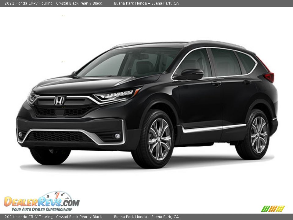 2021 Honda CR-V Touring Crystal Black Pearl / Black Photo #32