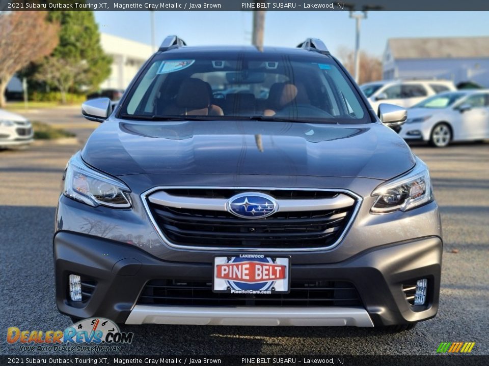 2021 Subaru Outback Touring XT Magnetite Gray Metallic / Java Brown Photo #3