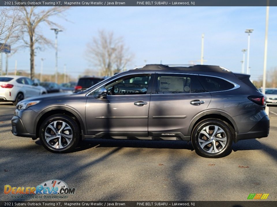 2021 Subaru Outback Touring XT Magnetite Gray Metallic / Java Brown Photo #4