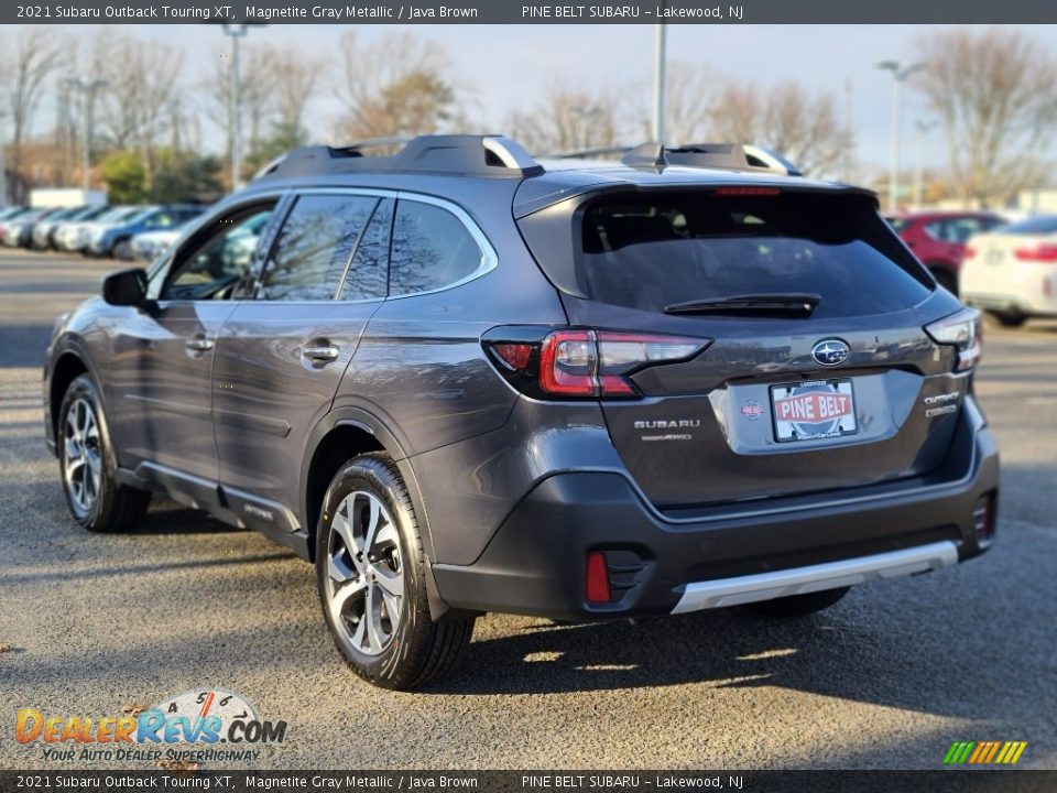 2021 Subaru Outback Touring XT Magnetite Gray Metallic / Java Brown Photo #6