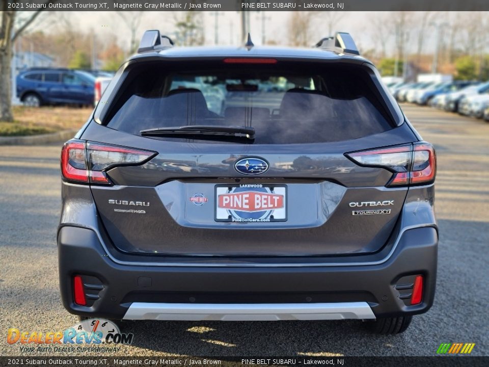 2021 Subaru Outback Touring XT Magnetite Gray Metallic / Java Brown Photo #7