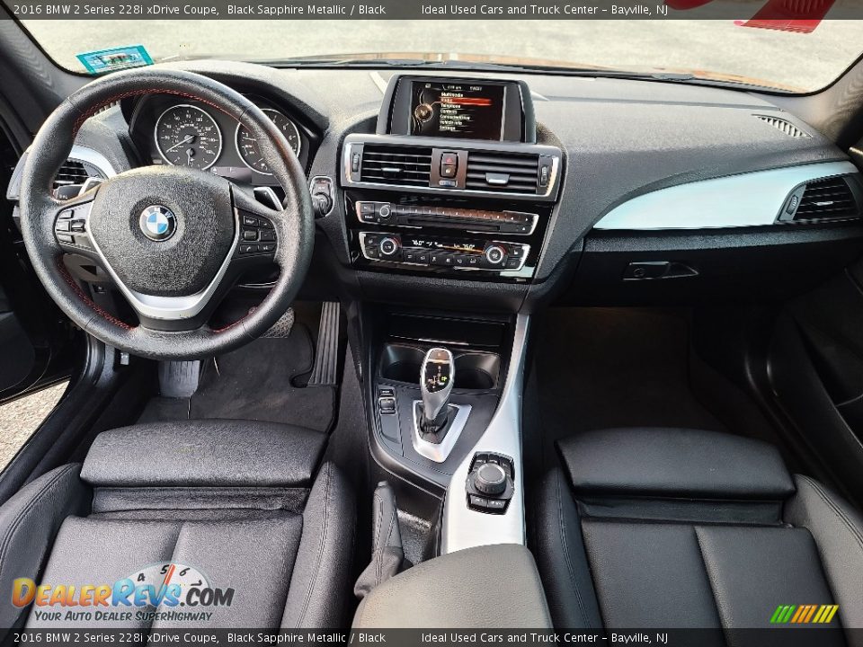 2016 BMW 2 Series 228i xDrive Coupe Black Sapphire Metallic / Black Photo #22