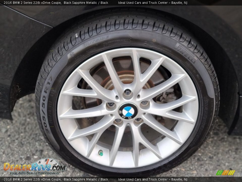 2016 BMW 2 Series 228i xDrive Coupe Black Sapphire Metallic / Black Photo #26