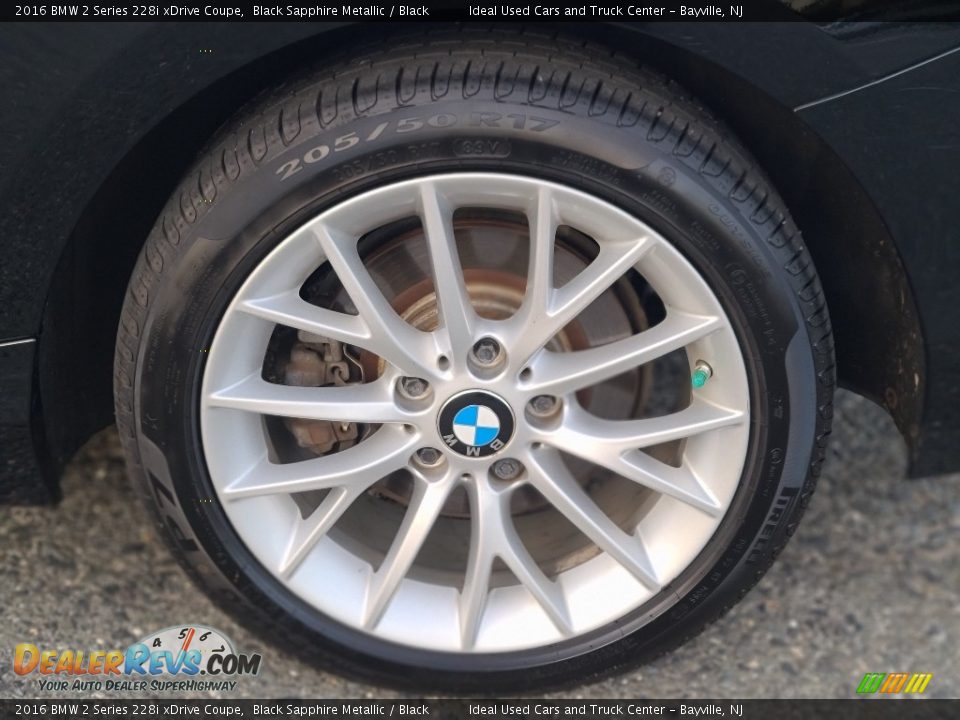 2016 BMW 2 Series 228i xDrive Coupe Black Sapphire Metallic / Black Photo #27