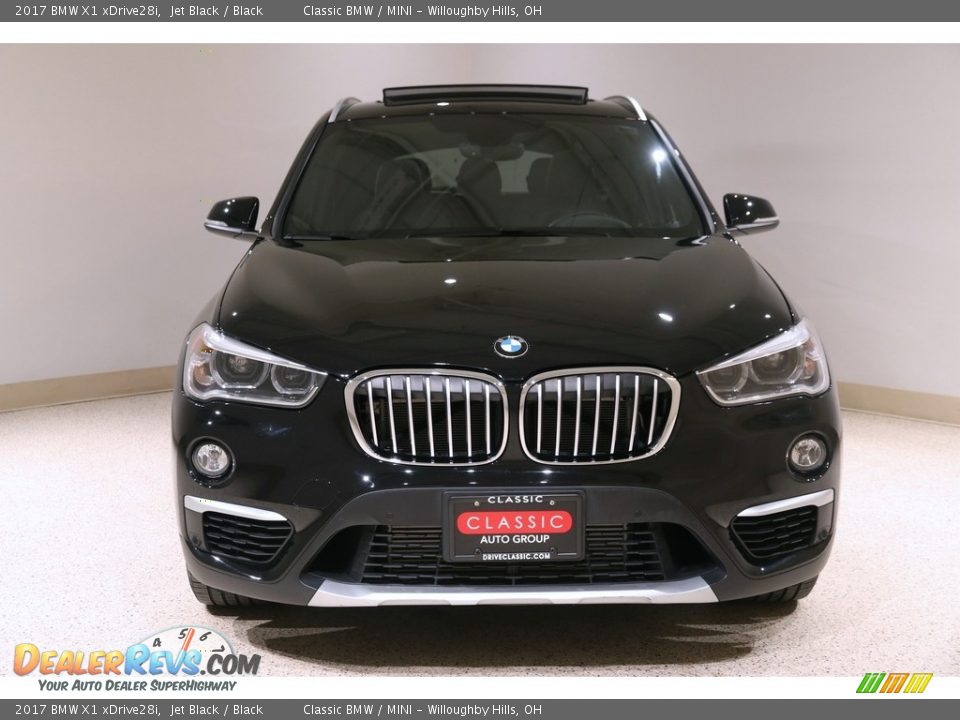 2017 BMW X1 xDrive28i Jet Black / Black Photo #2