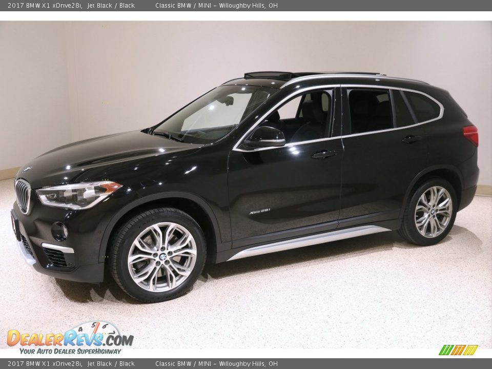 2017 BMW X1 xDrive28i Jet Black / Black Photo #3