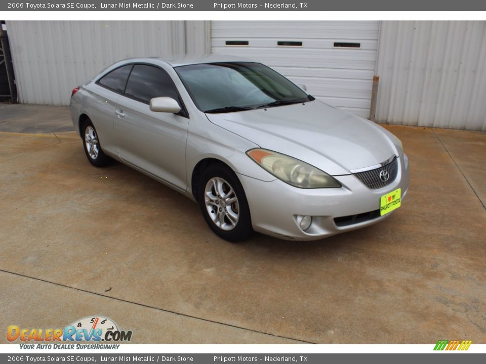 2006 Toyota Solara SE Coupe Lunar Mist Metallic / Dark Stone Photo #2