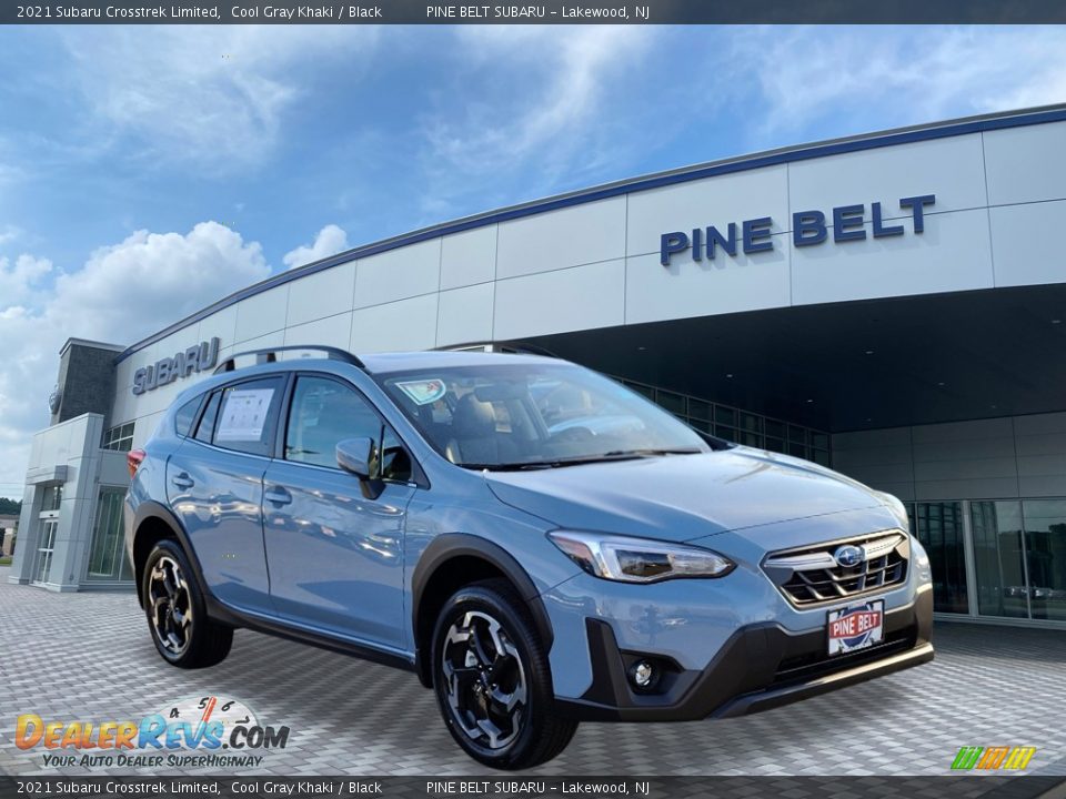 2021 Subaru Crosstrek Limited Cool Gray Khaki / Black Photo #1