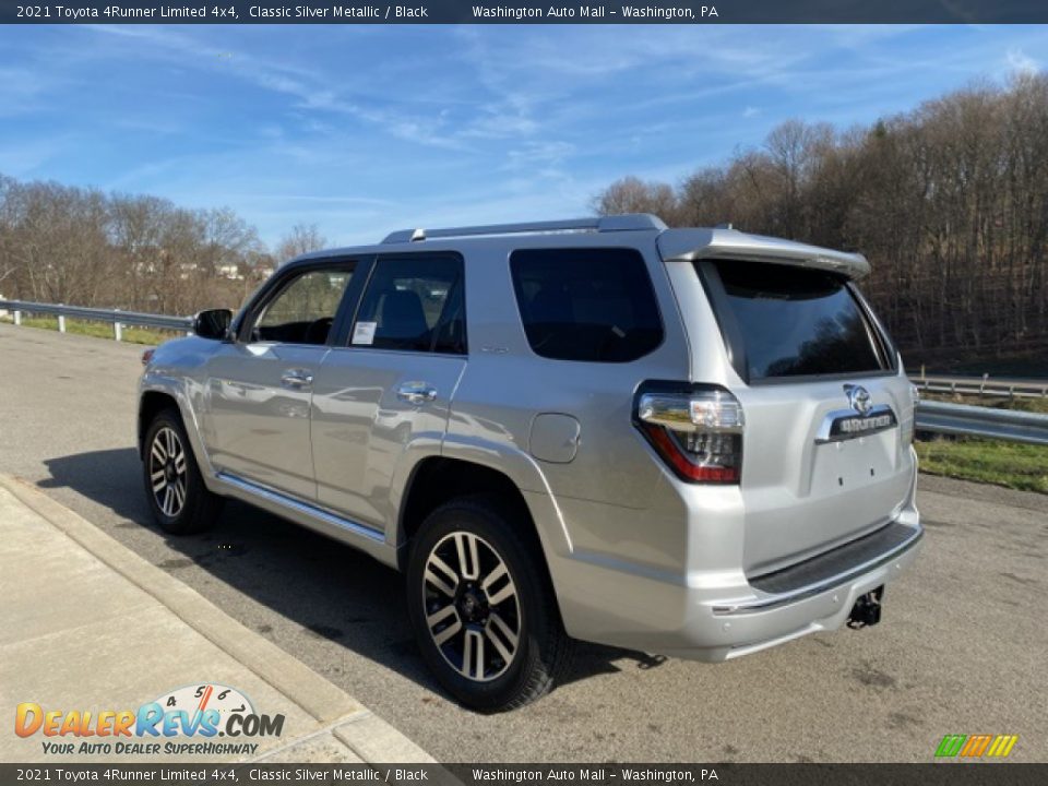 2021 Toyota 4Runner Limited 4x4 Classic Silver Metallic / Black Photo #2