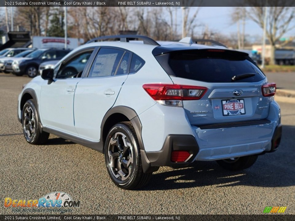 2021 Subaru Crosstrek Limited Cool Gray Khaki / Black Photo #6