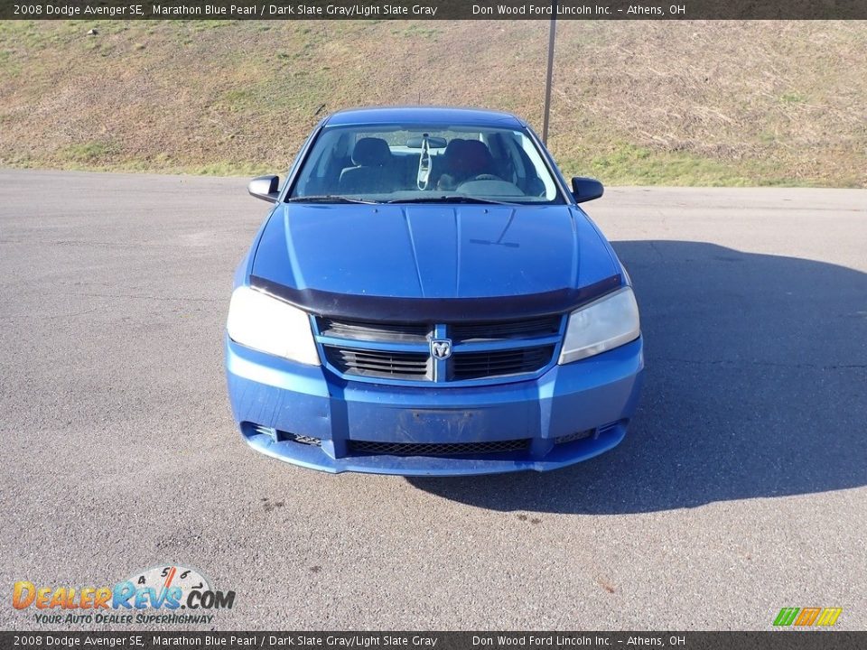 2008 Dodge Avenger SE Marathon Blue Pearl / Dark Slate Gray/Light Slate Gray Photo #3