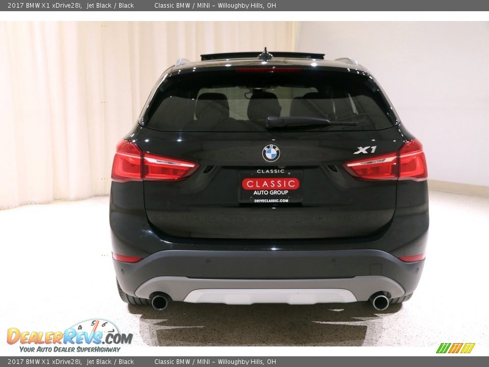 2017 BMW X1 xDrive28i Jet Black / Black Photo #24