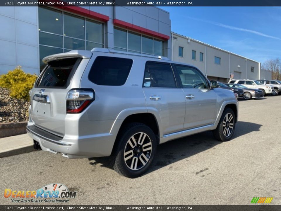 2021 Toyota 4Runner Limited 4x4 Classic Silver Metallic / Black Photo #14