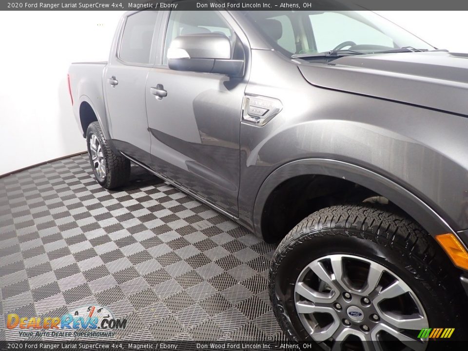 2020 Ford Ranger Lariat SuperCrew 4x4 Magnetic / Ebony Photo #3