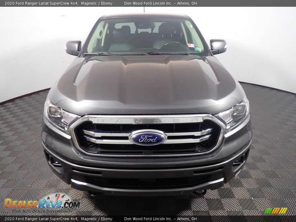 2020 Ford Ranger Lariat SuperCrew 4x4 Magnetic / Ebony Photo #4