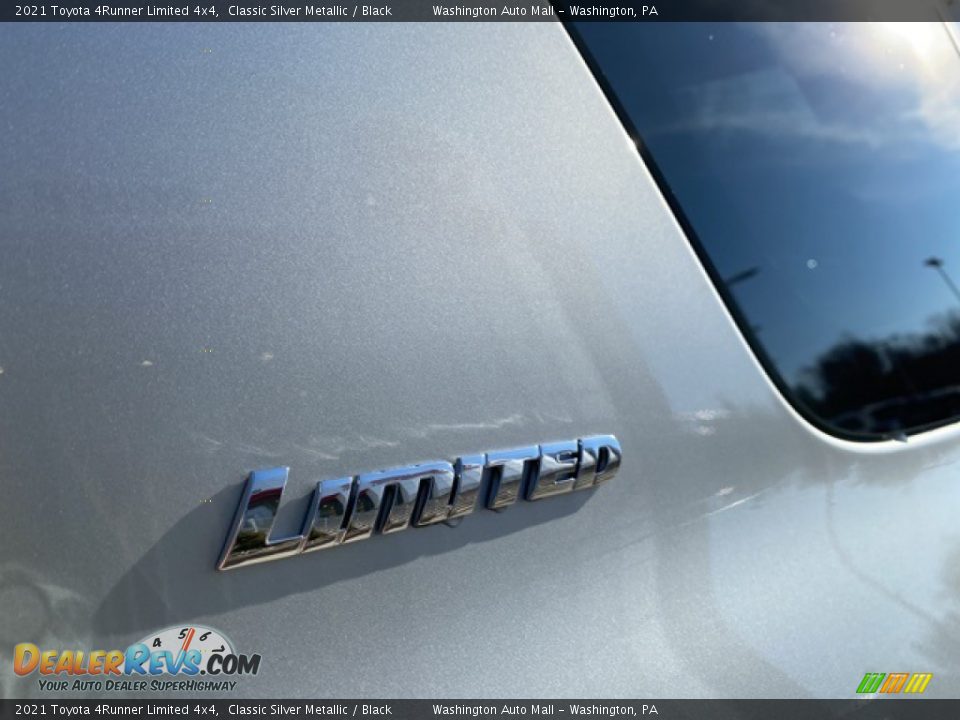 2021 Toyota 4Runner Limited 4x4 Classic Silver Metallic / Black Photo #25