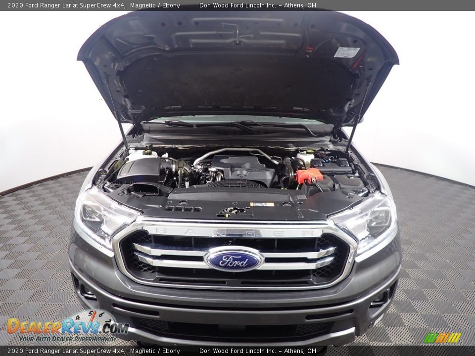 2020 Ford Ranger Lariat SuperCrew 4x4 Magnetic / Ebony Photo #5