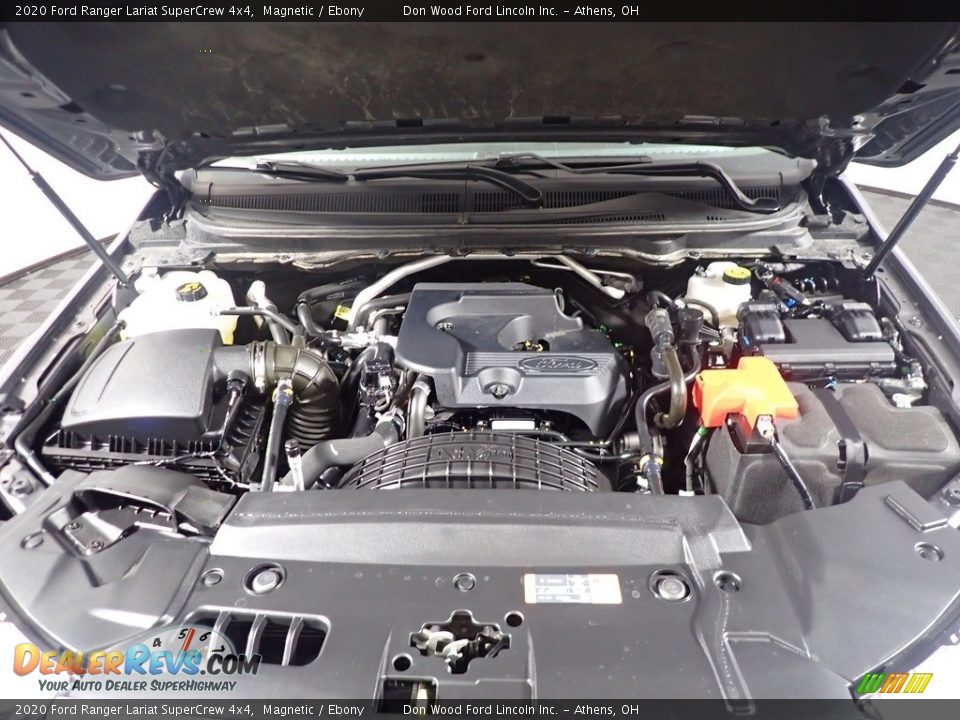 2020 Ford Ranger Lariat SuperCrew 4x4 Magnetic / Ebony Photo #6