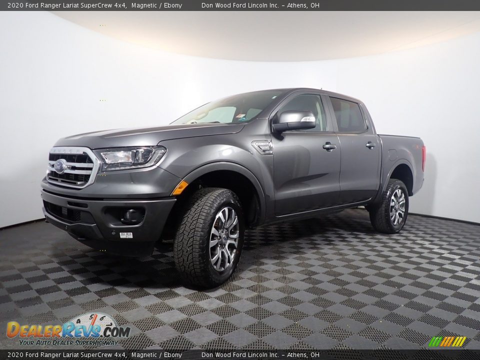 2020 Ford Ranger Lariat SuperCrew 4x4 Magnetic / Ebony Photo #7