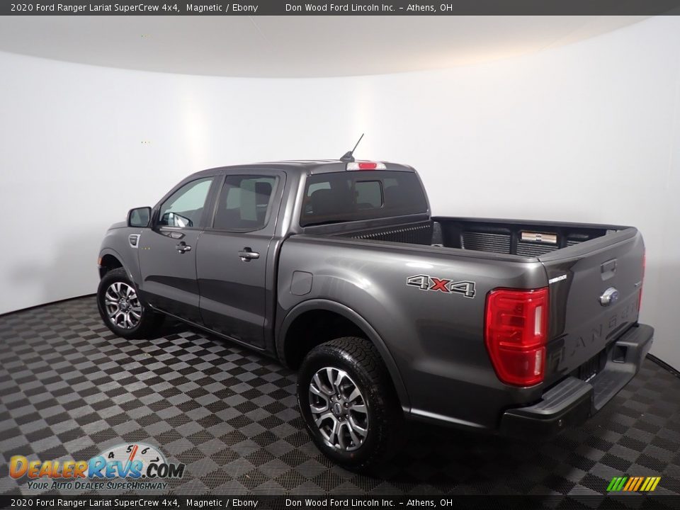 2020 Ford Ranger Lariat SuperCrew 4x4 Magnetic / Ebony Photo #11