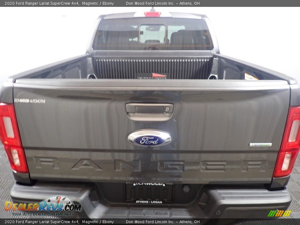 2020 Ford Ranger Lariat SuperCrew 4x4 Magnetic / Ebony Photo #12
