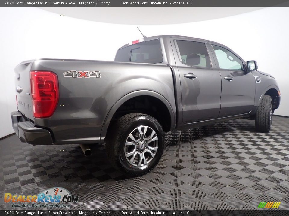 2020 Ford Ranger Lariat SuperCrew 4x4 Magnetic / Ebony Photo #13