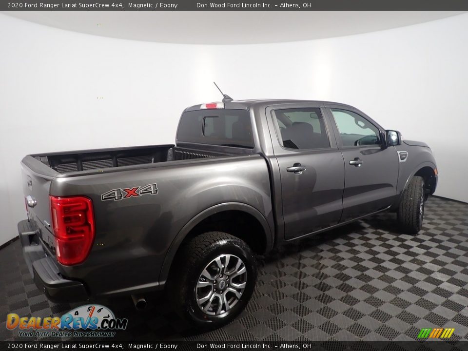 2020 Ford Ranger Lariat SuperCrew 4x4 Magnetic / Ebony Photo #14