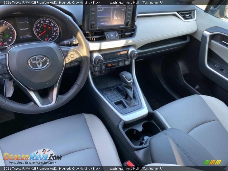 2021 Toyota RAV4 XLE Premium AWD Magnetic Gray Metallic / Black Photo #3