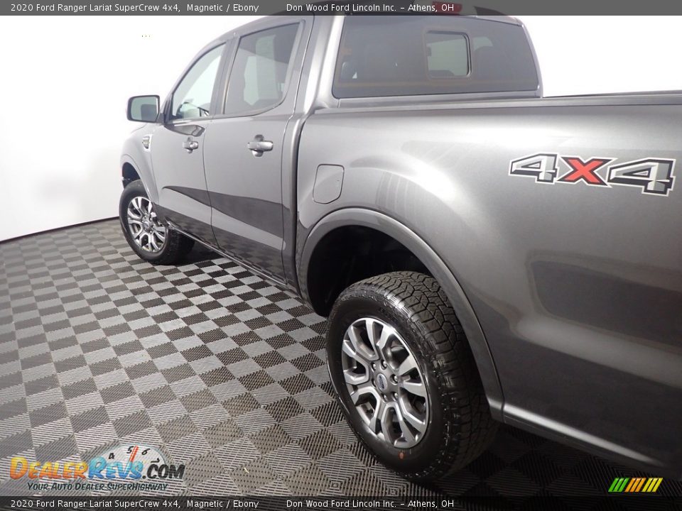 2020 Ford Ranger Lariat SuperCrew 4x4 Magnetic / Ebony Photo #15