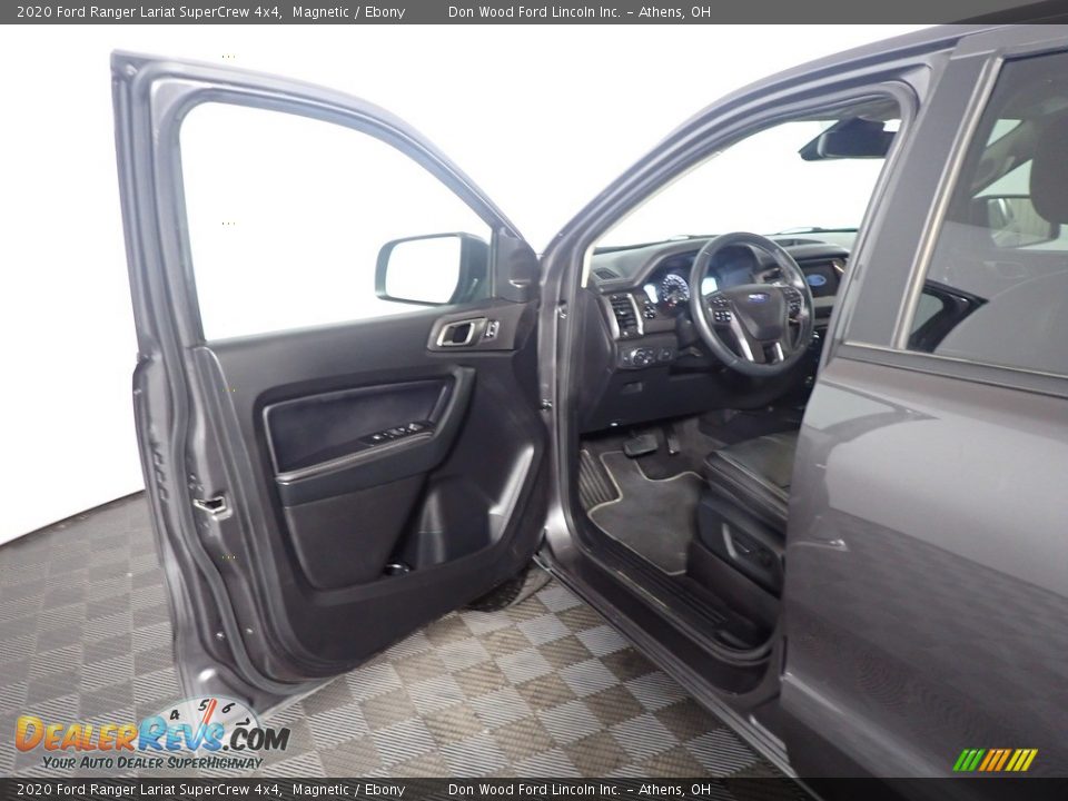 2020 Ford Ranger Lariat SuperCrew 4x4 Magnetic / Ebony Photo #17