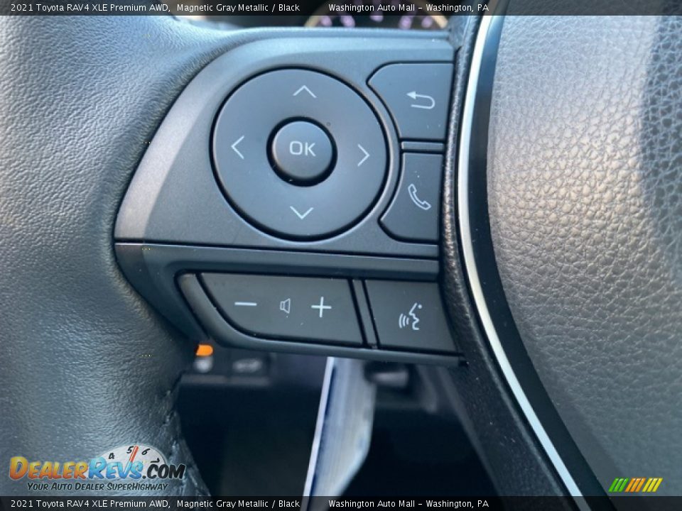 2021 Toyota RAV4 XLE Premium AWD Magnetic Gray Metallic / Black Photo #6
