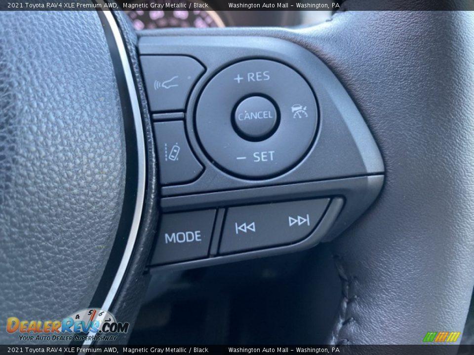 2021 Toyota RAV4 XLE Premium AWD Magnetic Gray Metallic / Black Photo #7